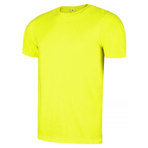 Bonny rövid ujjú póló unisex sárga neon 3XL
