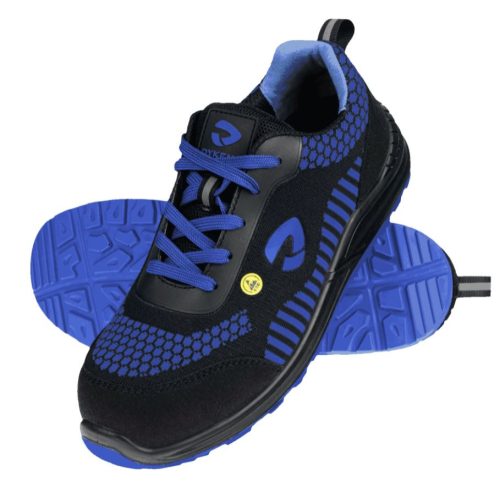 STEPPAX LIGHT Munkavédelmi cipő O1 SRC ESD fekete kék 36
