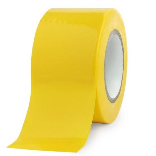 PVC elektromos szigetelőszalag, 40 mm x 33 m, sárga