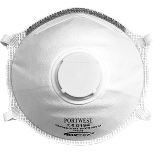FFP3 szelepes dolomit Light Cup légzésvédő maszk (10 db)