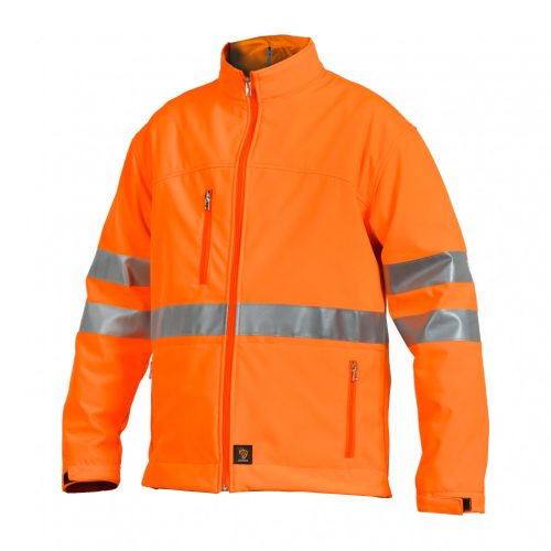  Softshell kabát HV narancs - méret XL