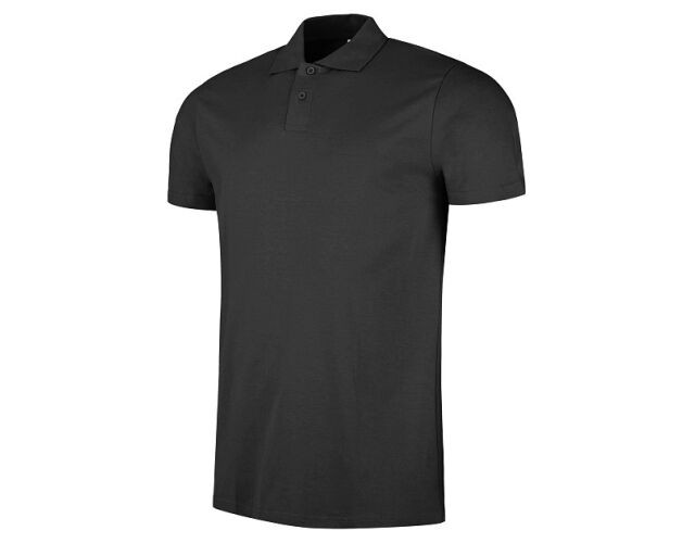 Weston single Jersey galléros póló férfi fekete 3XL