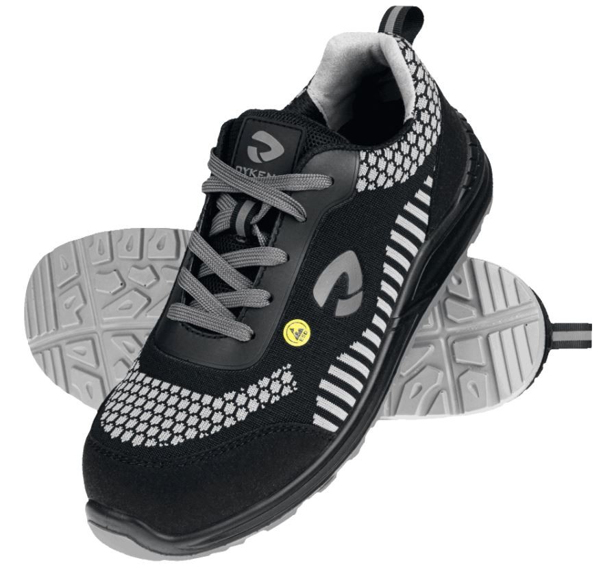 Steppax munkavédelmi cipő S1P SRC ESD fekete szürke 36